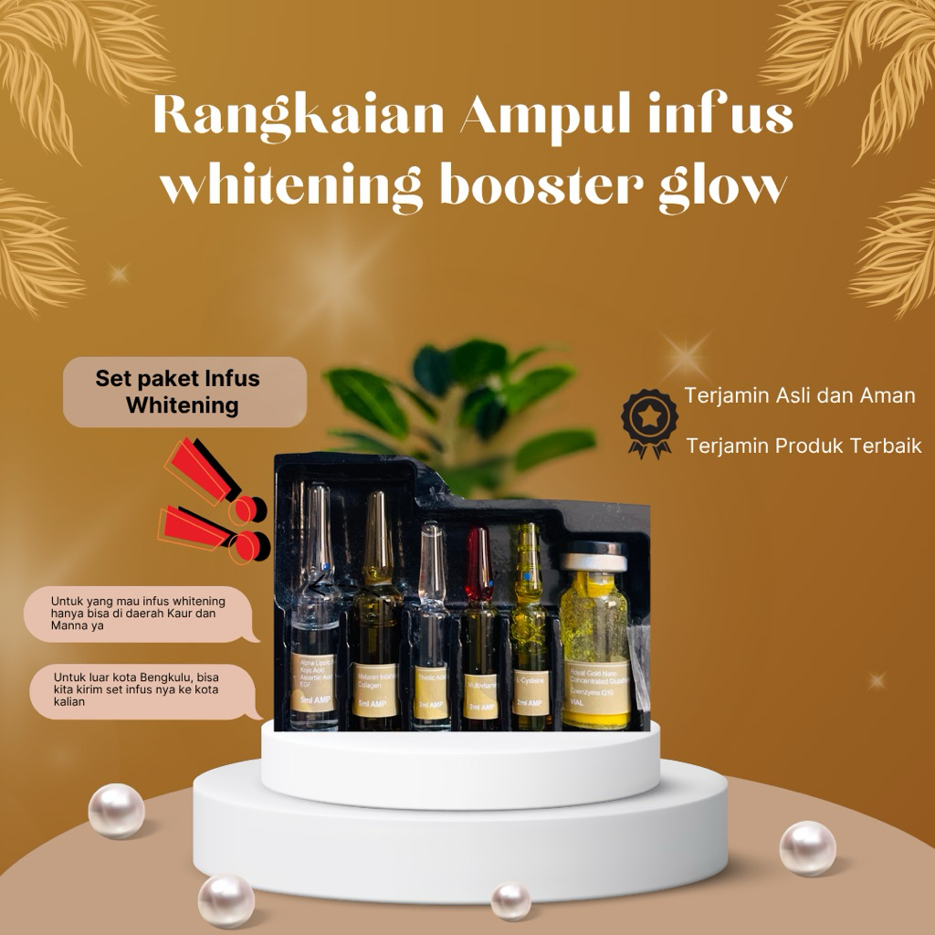set infus whitening glow booster