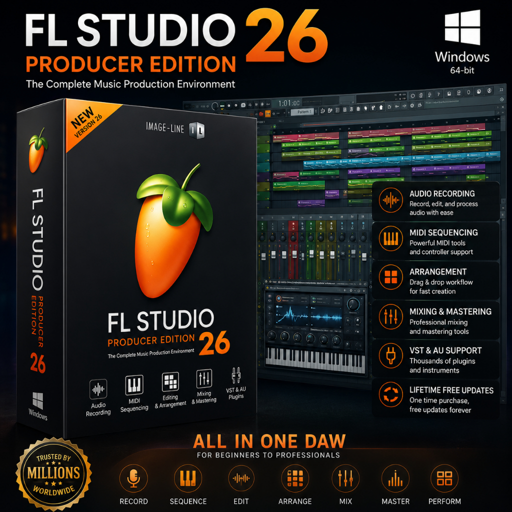 FL Studio Producer Edition 26 Full Version Lifetime