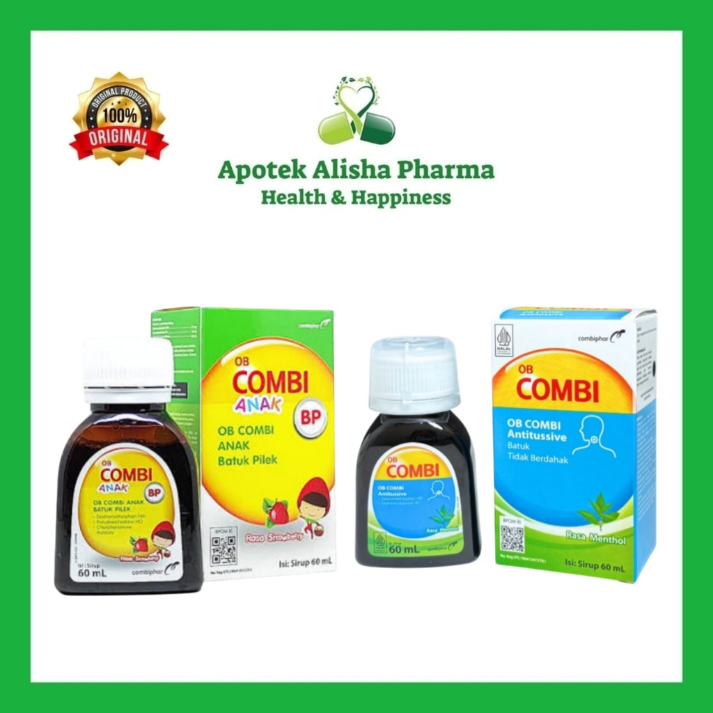 OB Combi Anak 60ml Obat Batuk Pilek