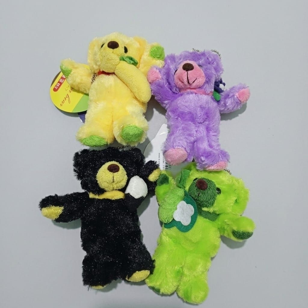 Original Keychain Fujisey Teddy Bear Beruang Brand Japan