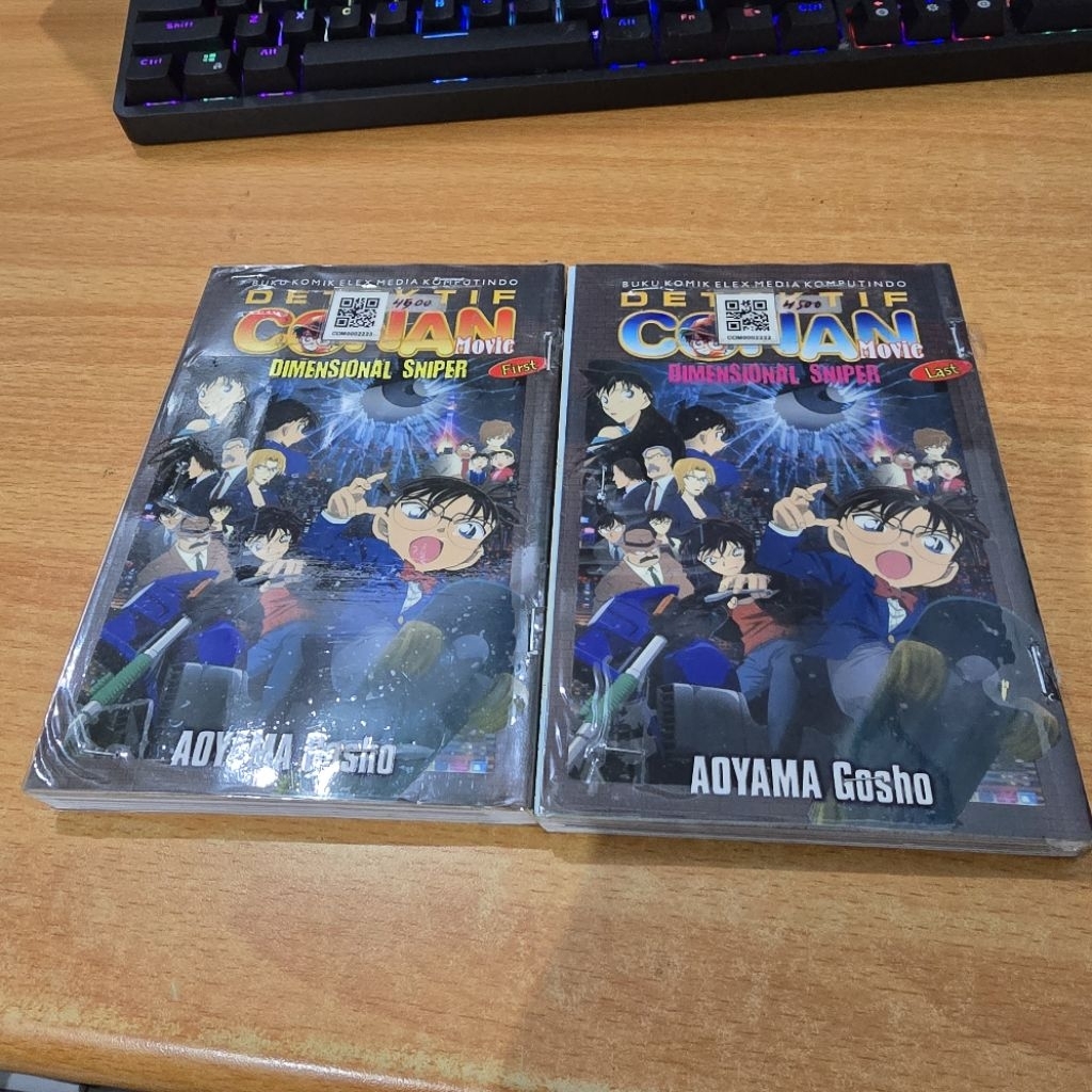 Bundle Komik Detektif Conan Movie - Dimensional Sniper Volume 1-2 Preloved