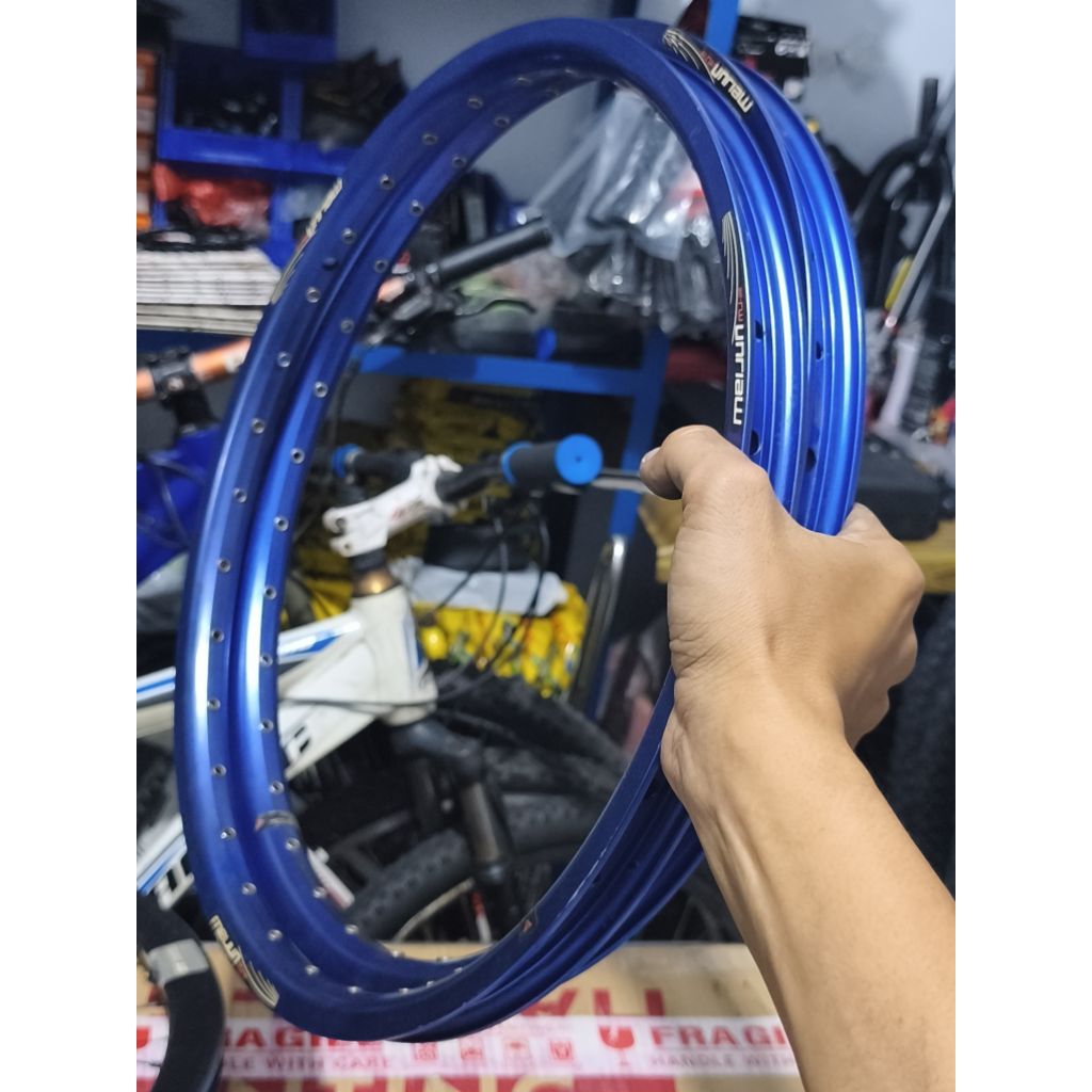 rims meijun bmx 20inc 32h disc sepasang