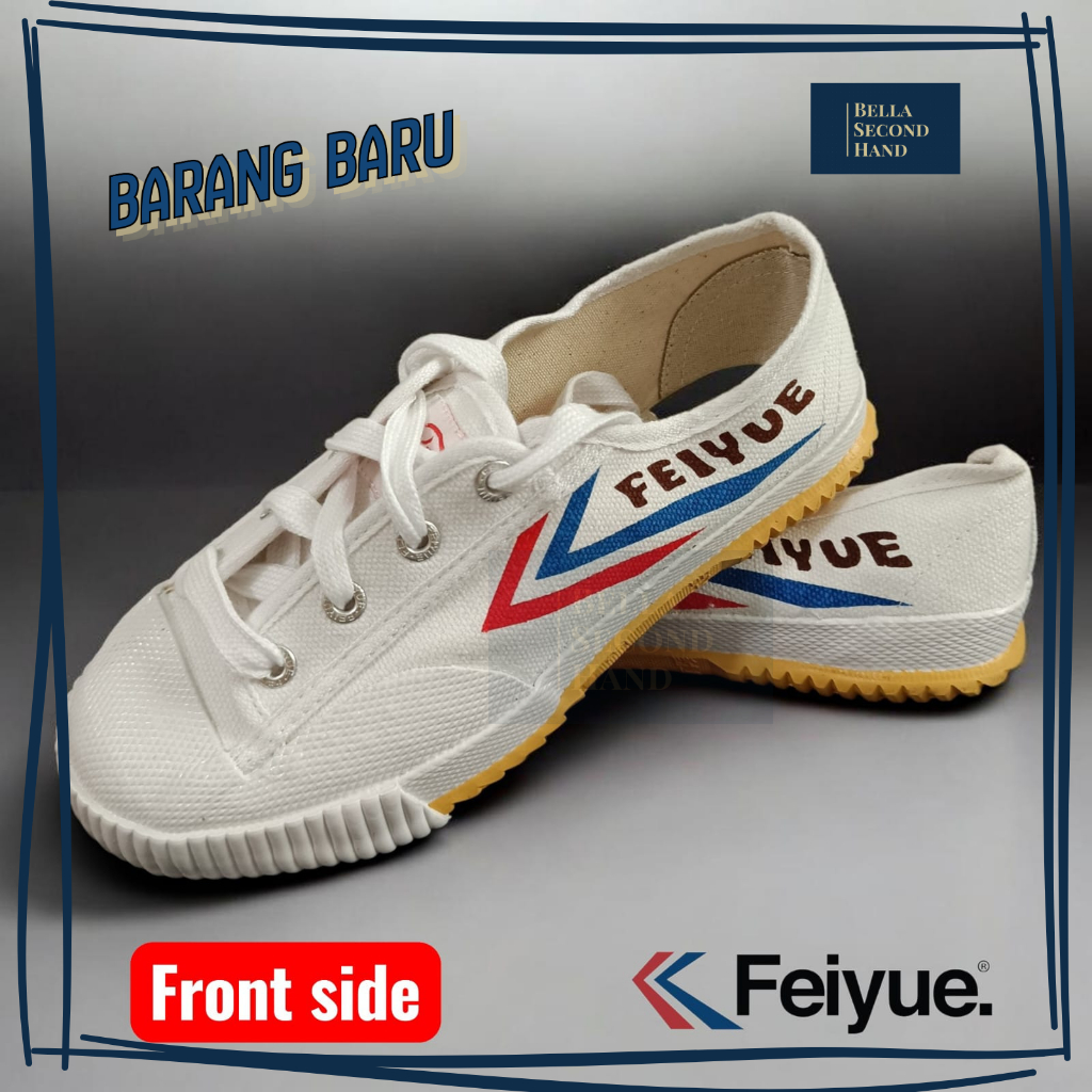 Sepatu Feiyue Wushu Taiji Kungfu Taekwondo Karate olahraga Asli