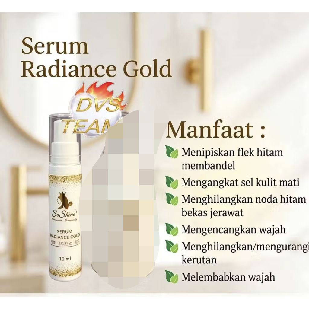 SERUM glowing gold premium al maxi glow / serum almaxi glow