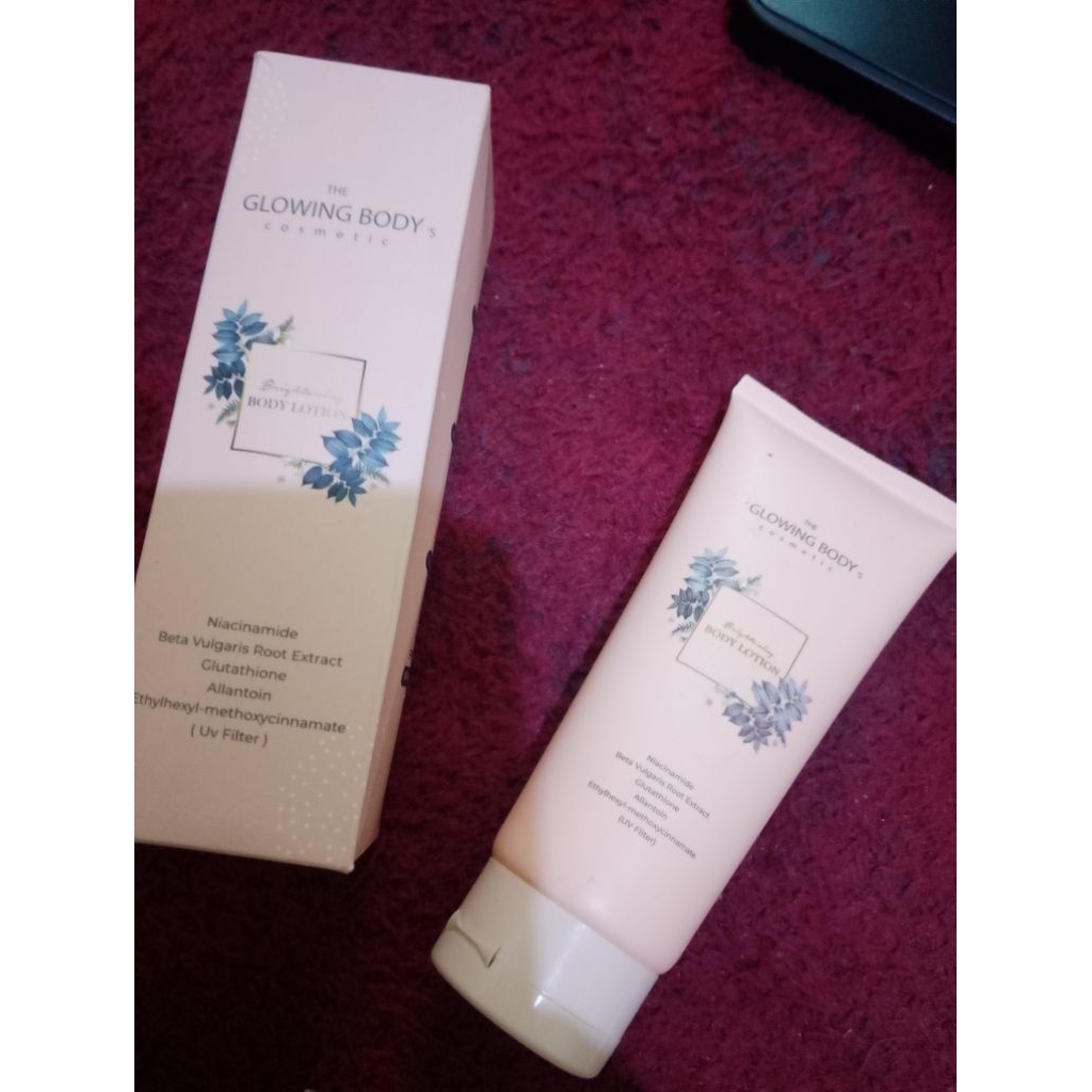 body lotion The Glowing body cosmetics