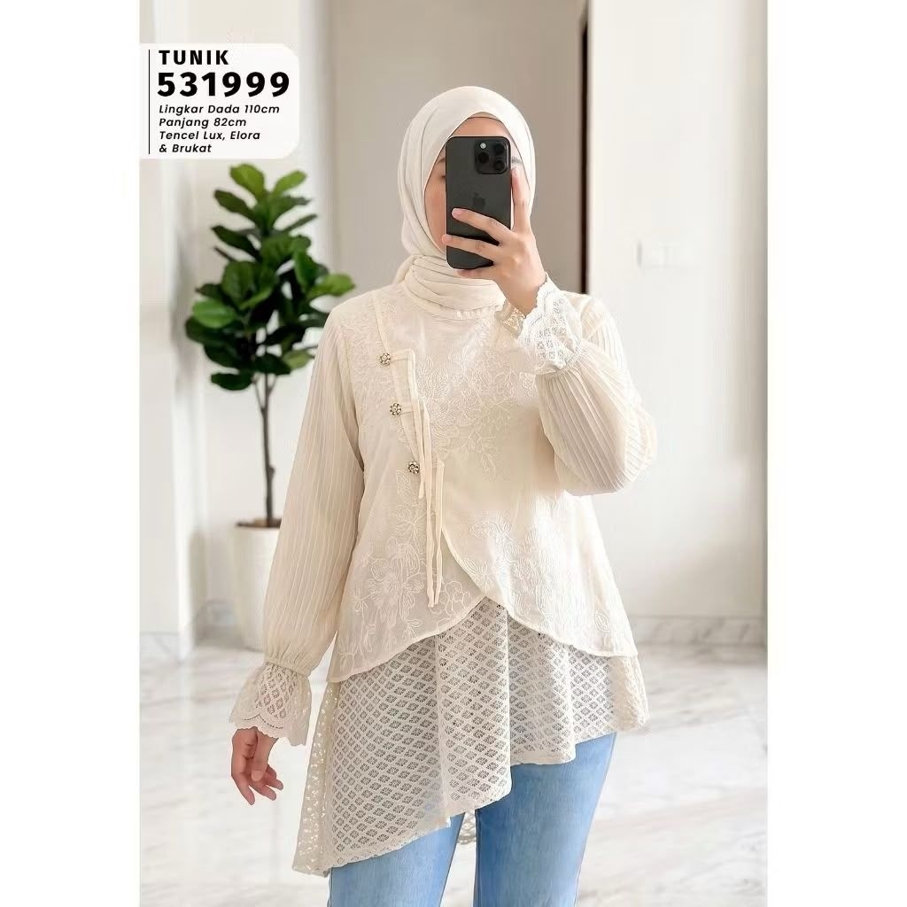 EXTU PREMIUM BRAND ATASAN TENCEL / KATUN BORDIR / BROKAT KOLEKSI LENGKAP BAHAN PREMIUM BUTIK