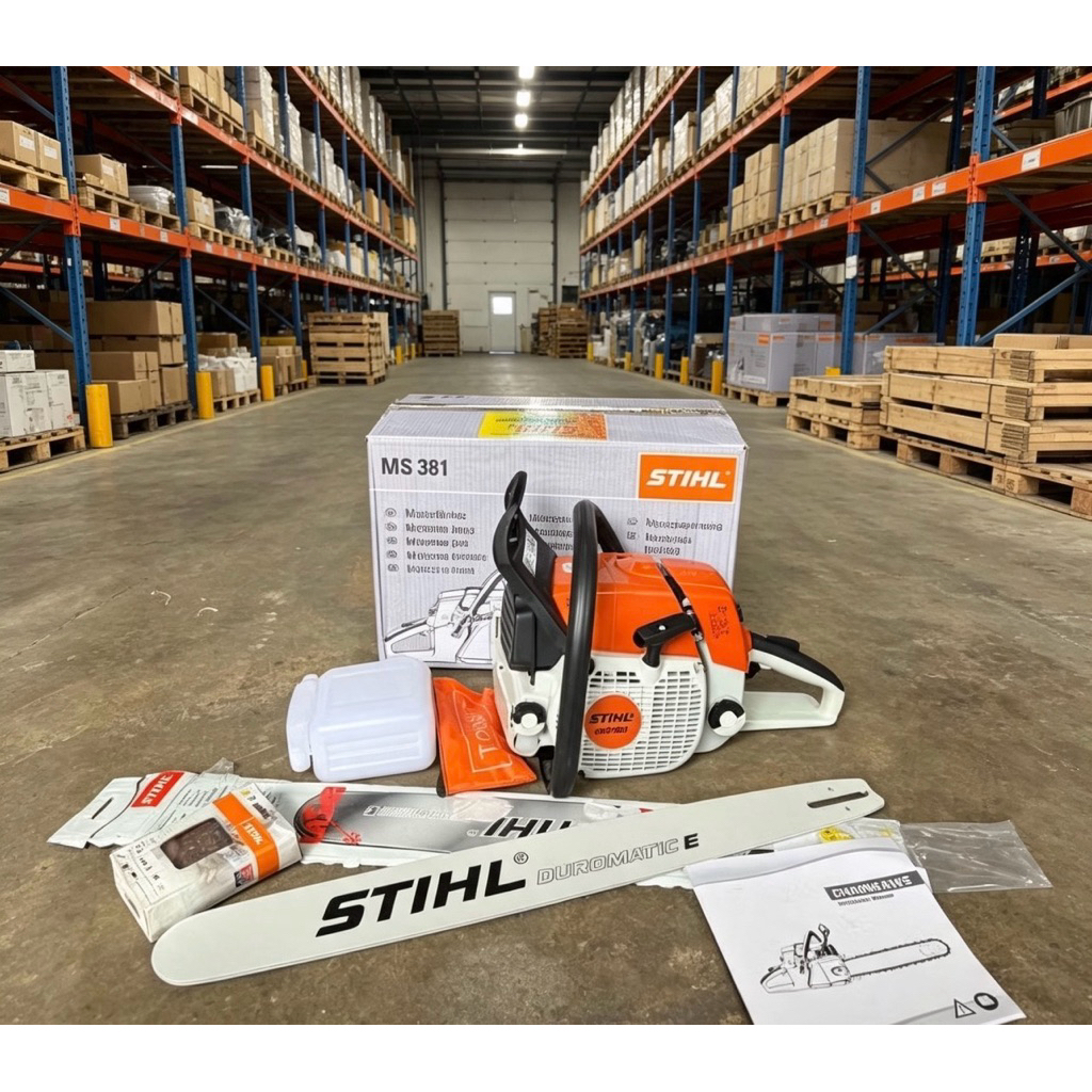 MESIN GERGAJI CHAINSAW STIHL 381 / CHAINSAW STIHL BAR 25inc original