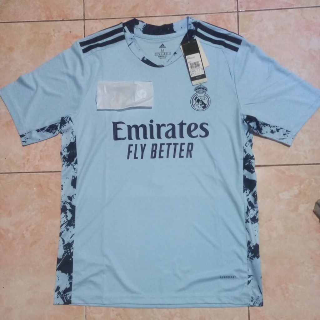 Jersey Real Madrid GK biru GO Thai Fans Issue