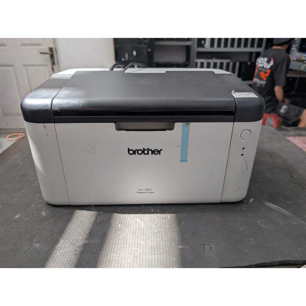 Printer Laser Mono Brother HL-1201 - Bekas sisa borongan kantor normal