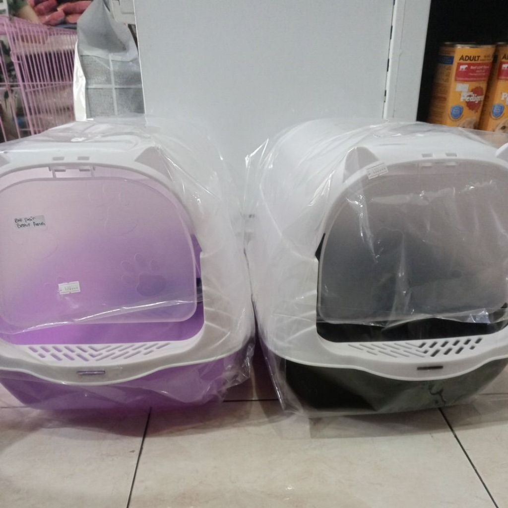 Bak Pasir/Litter Box bentuk Rumah Besar