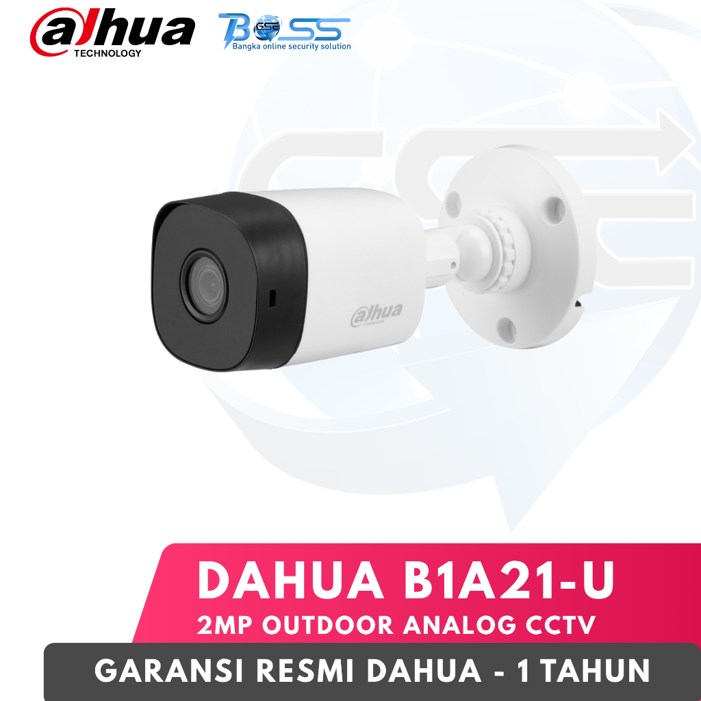 CCTV OUTDOOR ANALOG DAHUA DH-HAC-B1A21 2MP