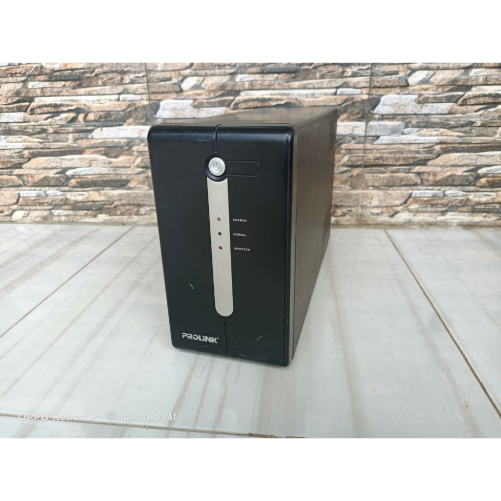 UPS PROLINK PRO1200S 1200VA SECOND NORMAL DIJUAL TANPA AKI