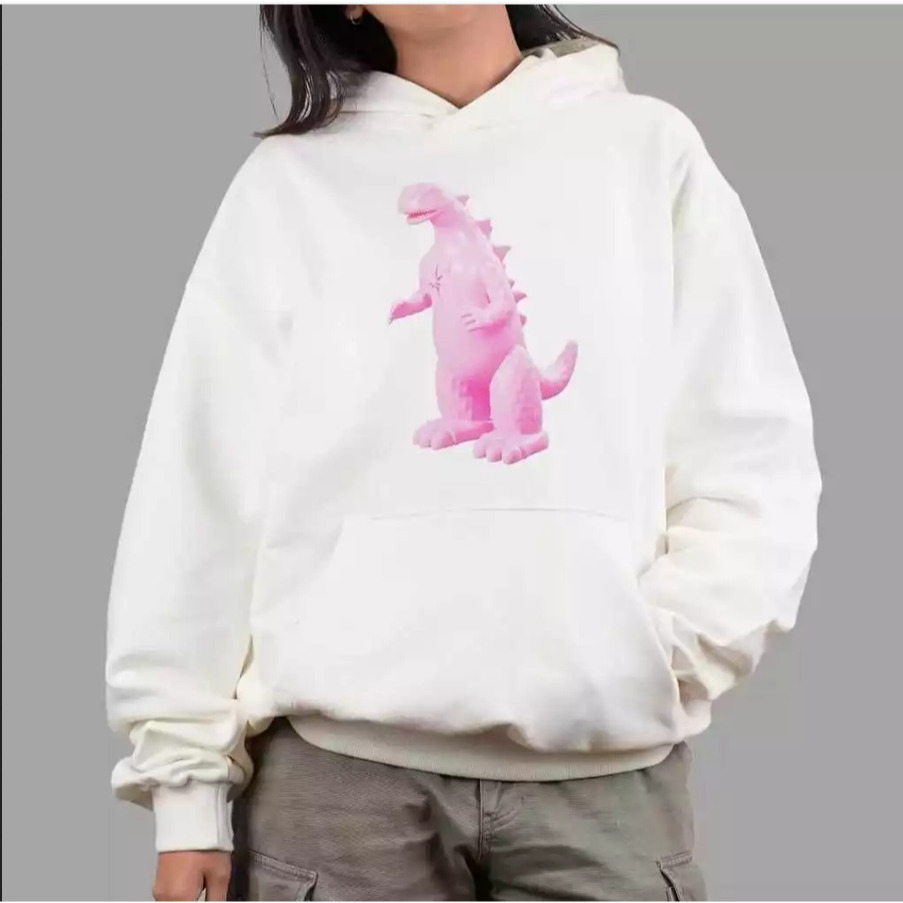 [READY] A*DLV* DIN2 LS CREATURE HOODIE CREAM SIZE 1 ORIGINAL 100%