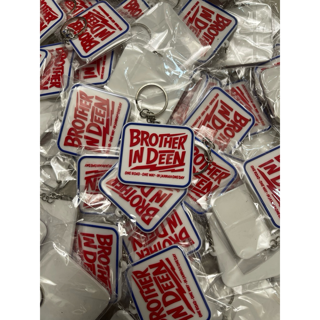 Gantungan Kunci Karet 2D Custom Logo | Rubber Keychain Custom