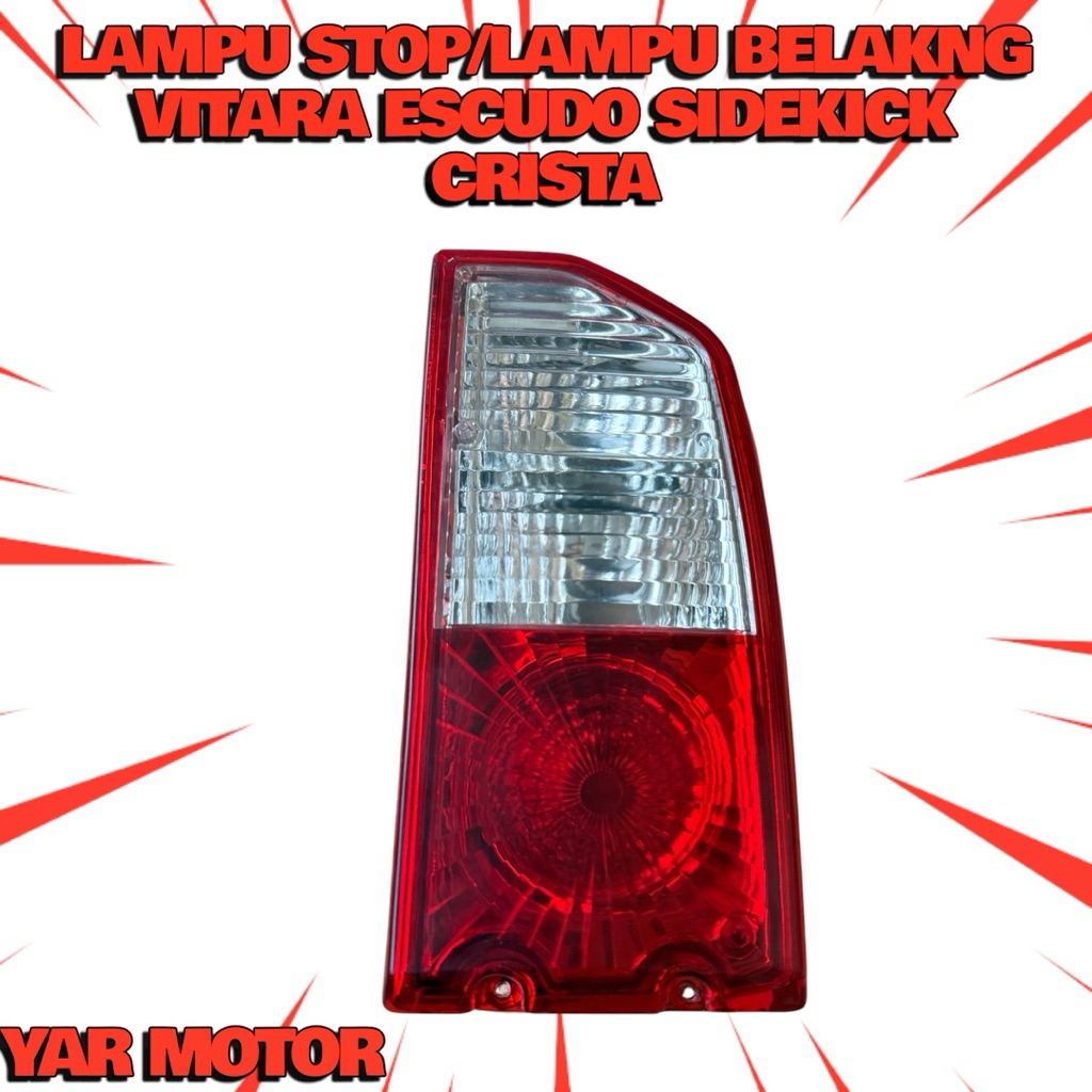 LAMPU REFLEKTOR BELAKANG MOBIL SUZUKI VITARA SIDEKICK ESCUDO LAMPU STOPLAMP BELAKNG ESCUDO SIDEKICK 