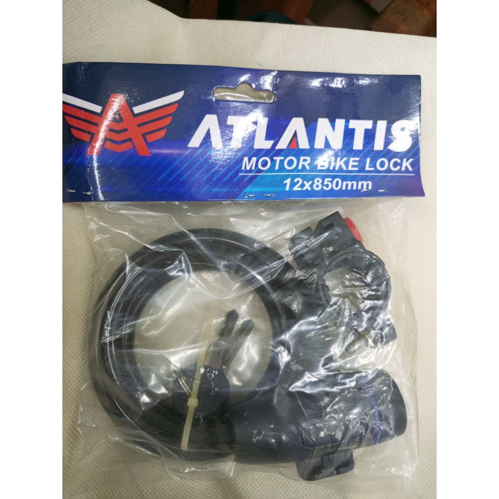 Kunci Sepeda Spiral Atlantis Bike