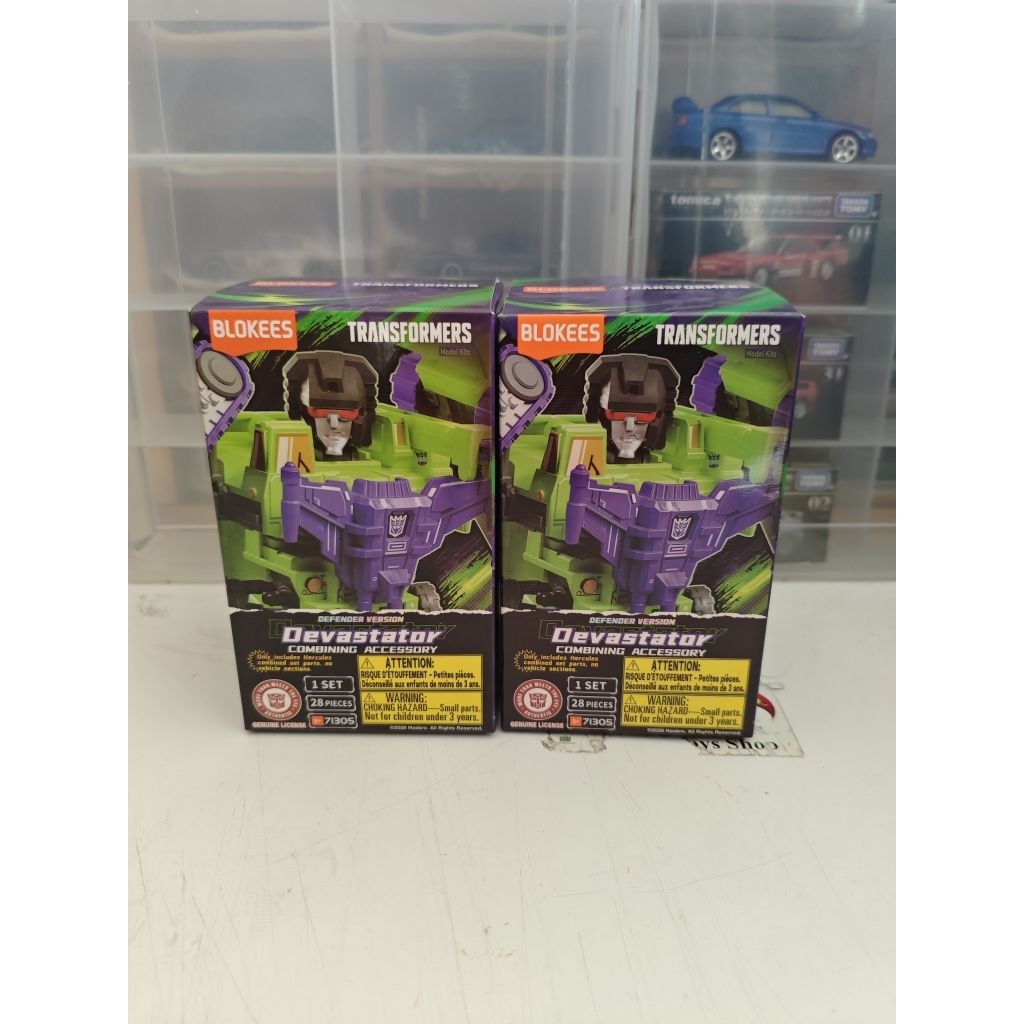 Devastator Part Combiner Buluke Blokis Transformers