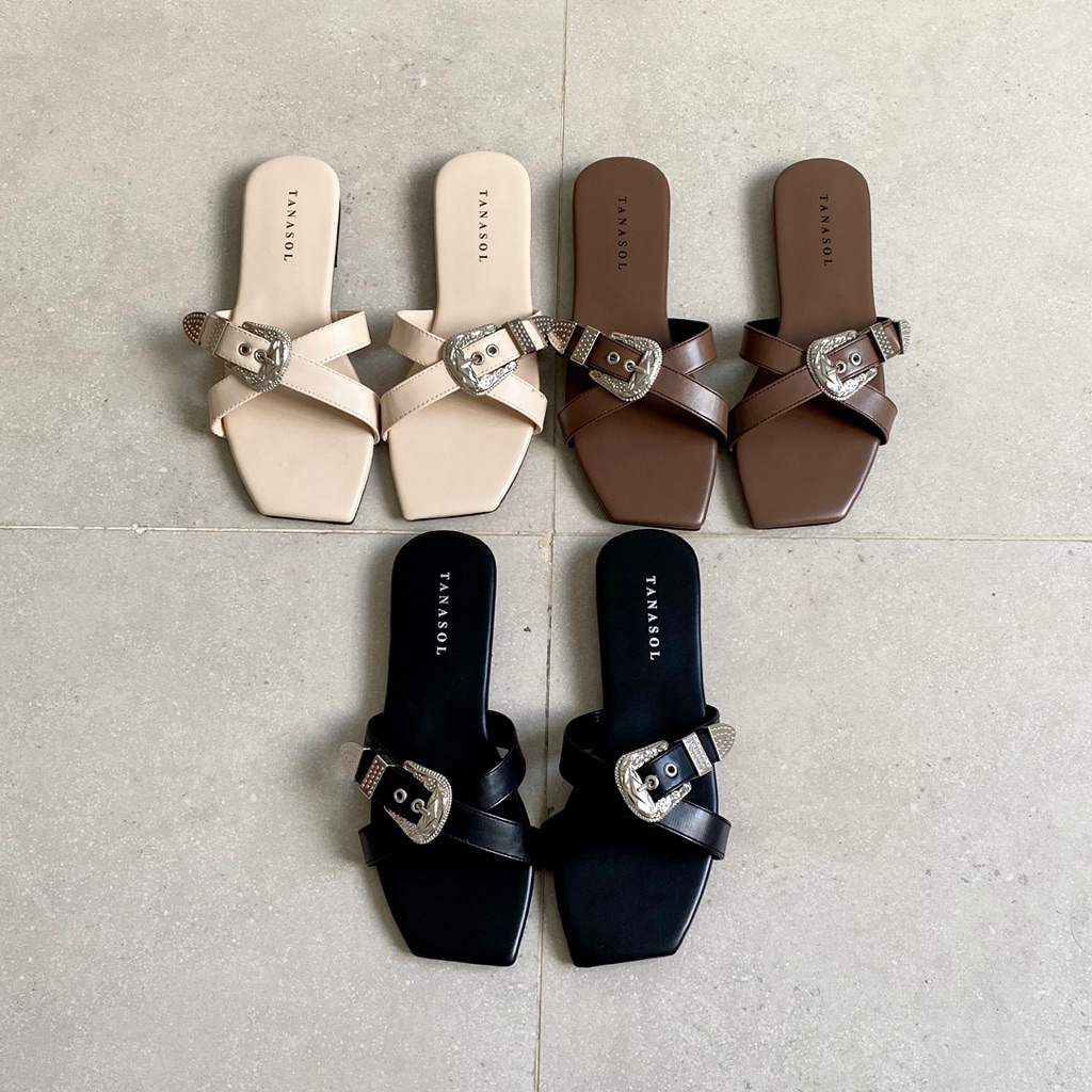 TANASOL | XANA | SANDAL FLAT WANITA