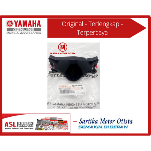 ORIGINAL Cover Front Dagu Lampu Depan Yamaha Nmax Old Hitam Metallic 2DP-F286F-00-P0