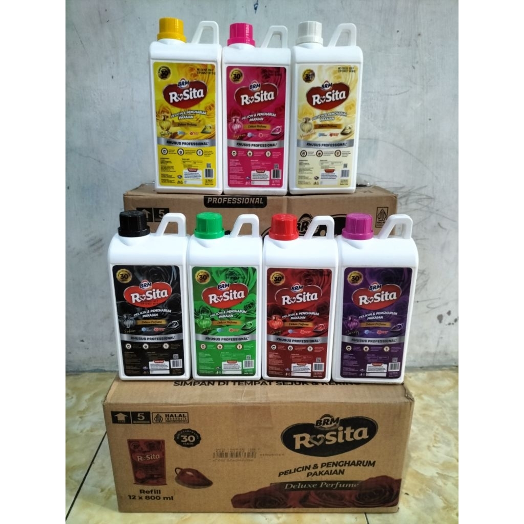 Parfum laundry mawar BRM derigen 1 liter