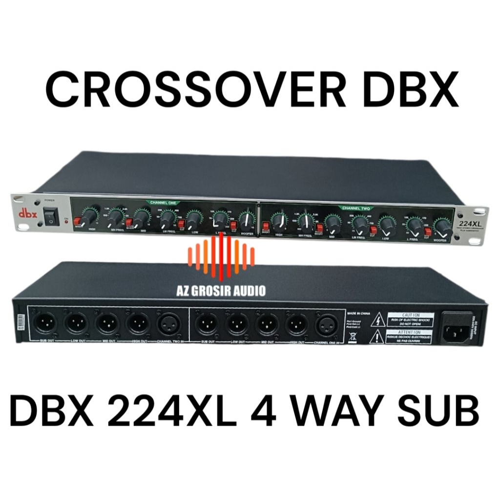 crossover dbx 224 XL subwoofer crossover 224xl dbx