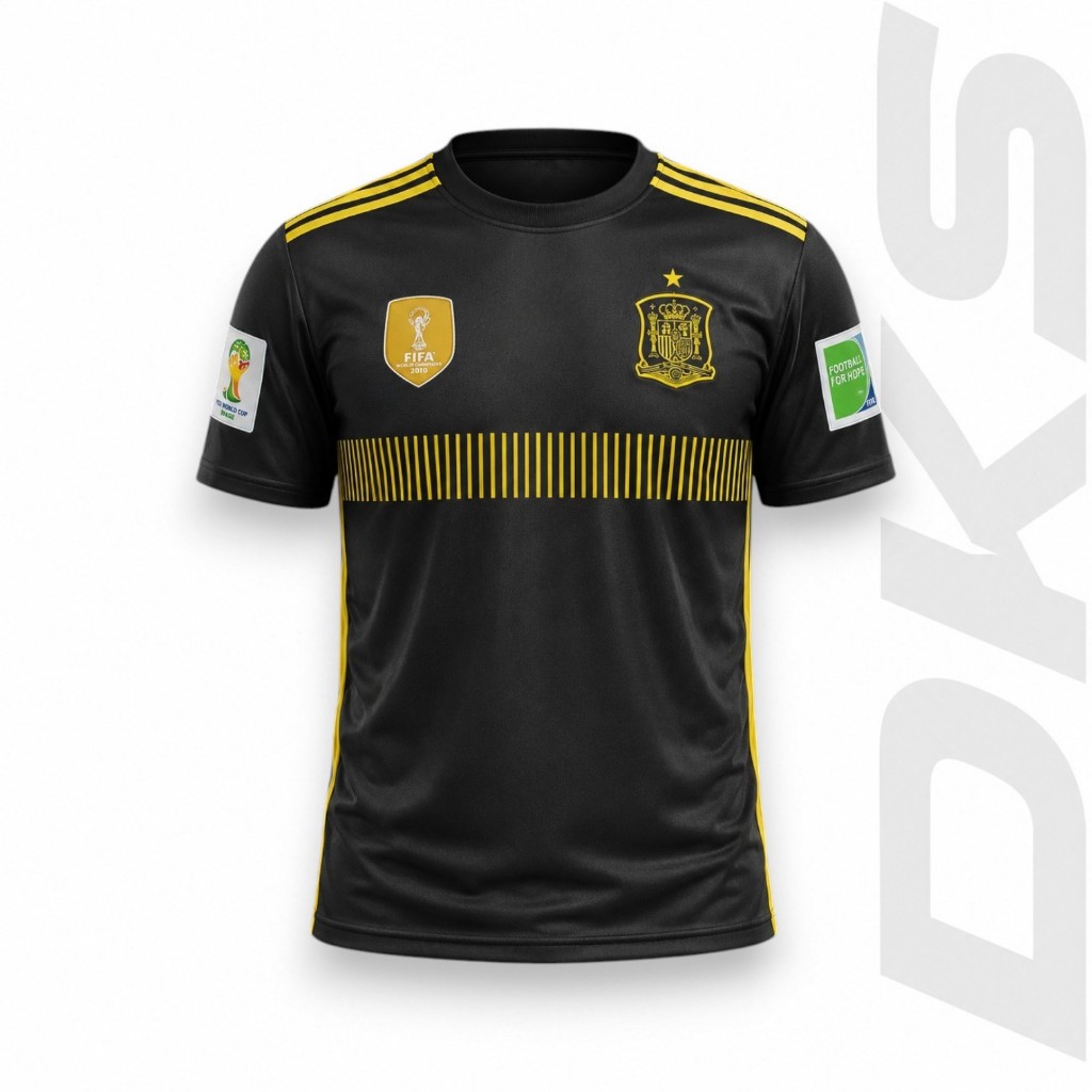 Jersey Spanyol Away Piala Dunia 2014 Full Printing