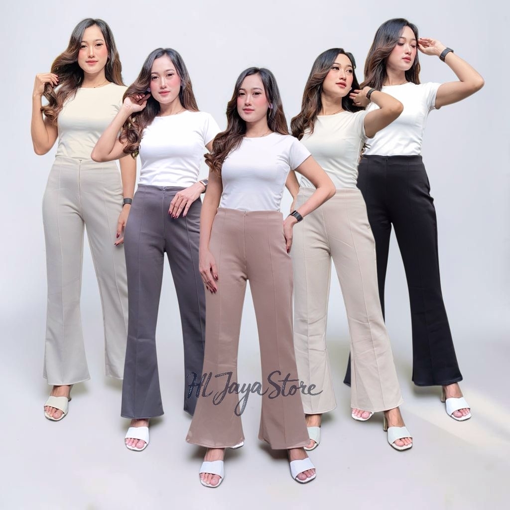 CELANA CUTBRAY SCUBA / CELANA HIGHWAIST SCUBA PREMIUM / CUTBRAY CELANA PANJANG WANITA / CUTBRAY SCUB