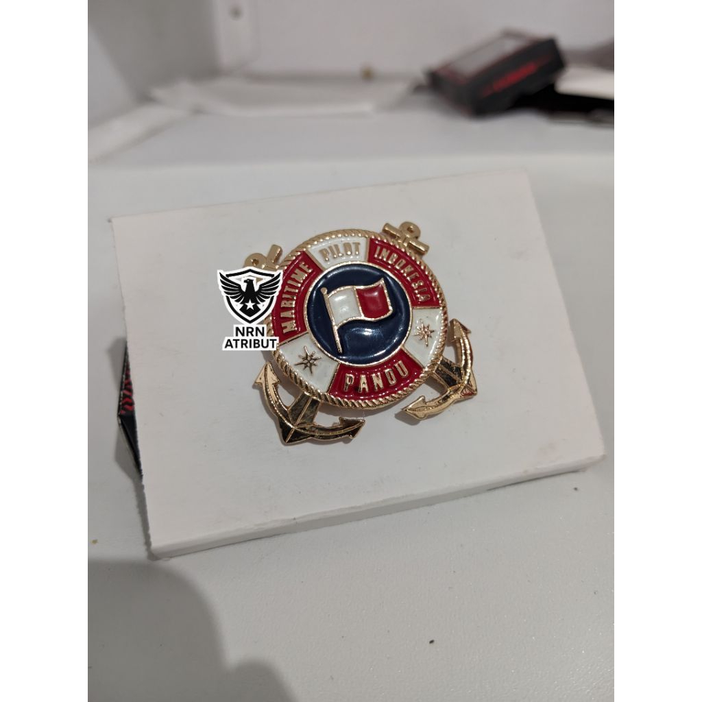BREVET PIN PILOT PANDU / PIN PILOT MARITIME INDONESIA KUALITAS PREMIUM