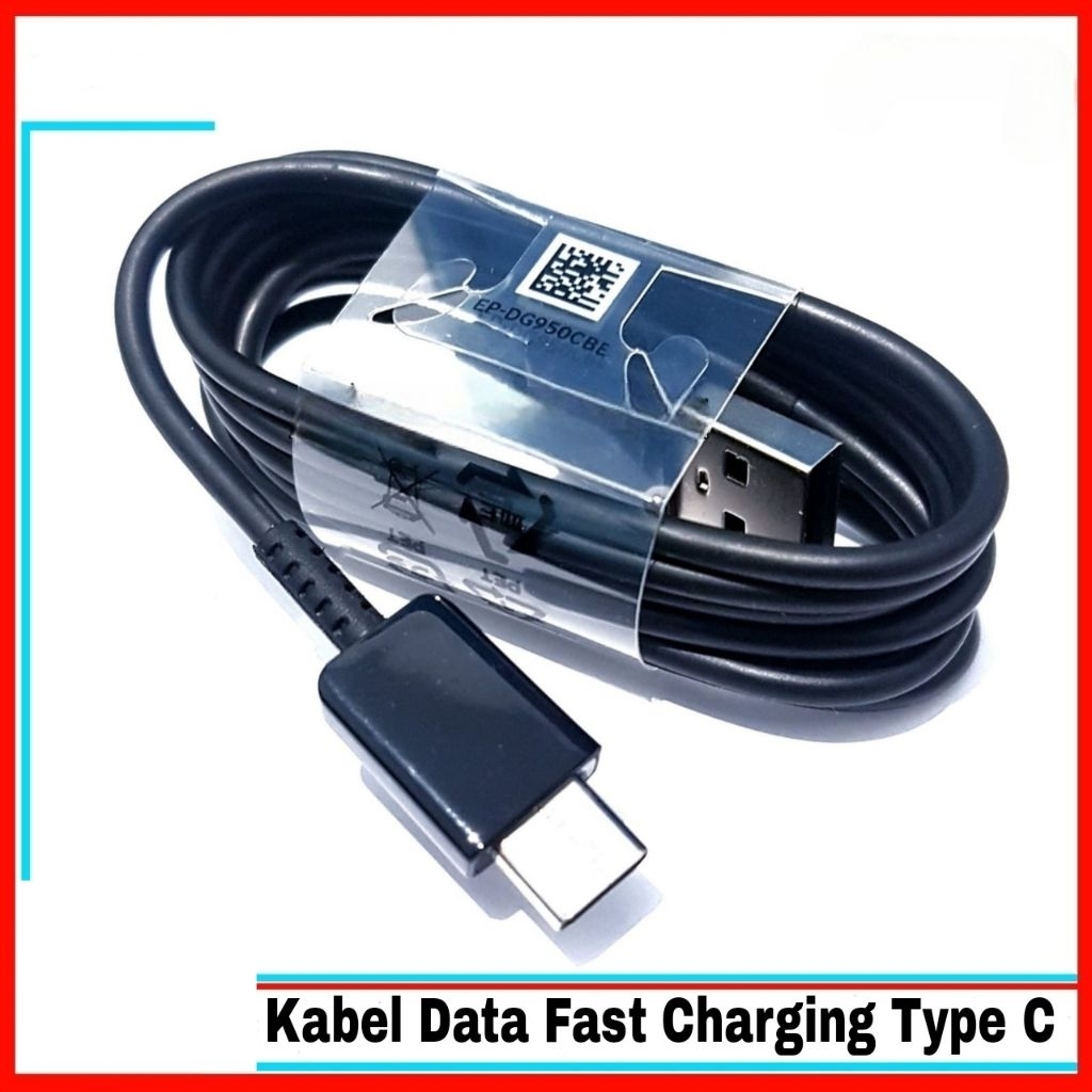KABEL DATA KOMPATIBEL FOR SAMS S10 S10E S10+ S10 PLUS SEIN FAST CHARGING TYPE C