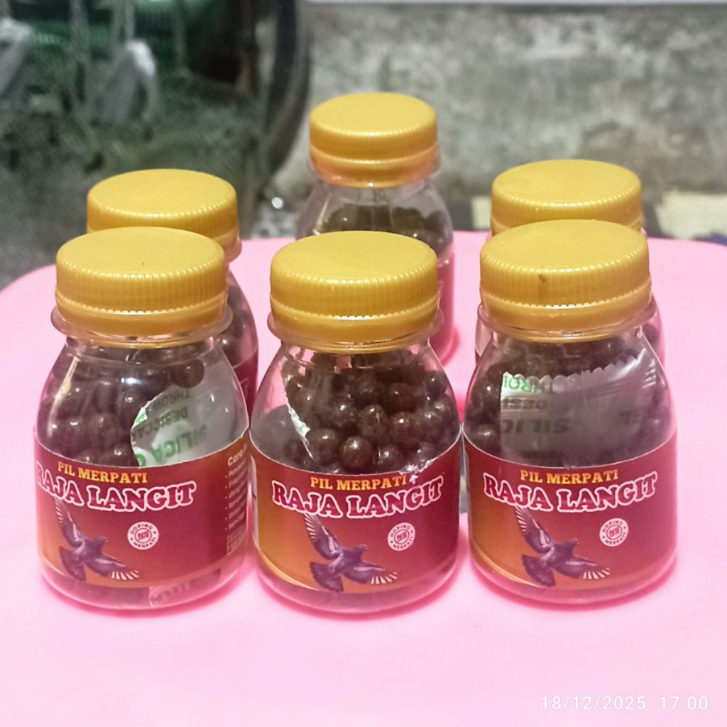 Doping Jamu Merpati RAJA LANGIT (150 butir) Herbal Tinggian adalah solusi tepat untuk merpati yang m