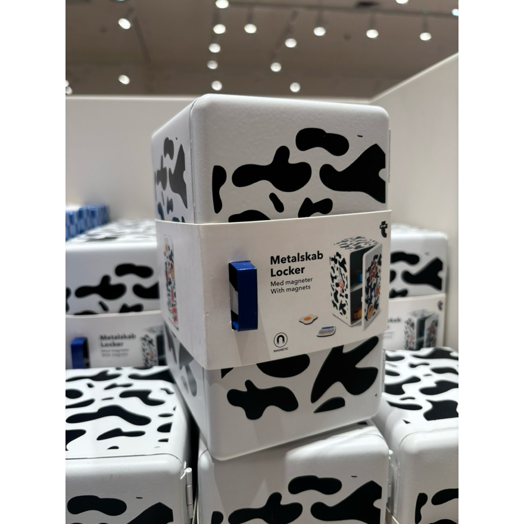 Flying Tiger Mini Metal Magnetic Locker - Loker Besi