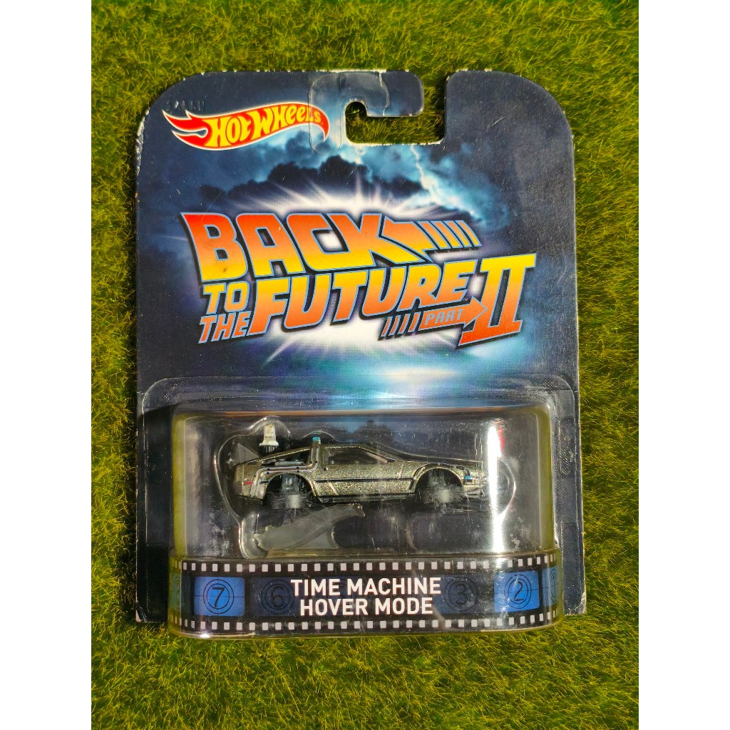 Hot Wheels Time Machine Hover Mode Back to The Future Part II 2014 Retro Series