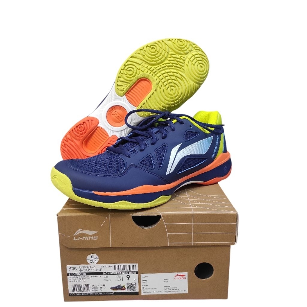 LINING HALBERT STRIKE AYTV021 Badminton Shoes - Sepatu Badminton Original LINING