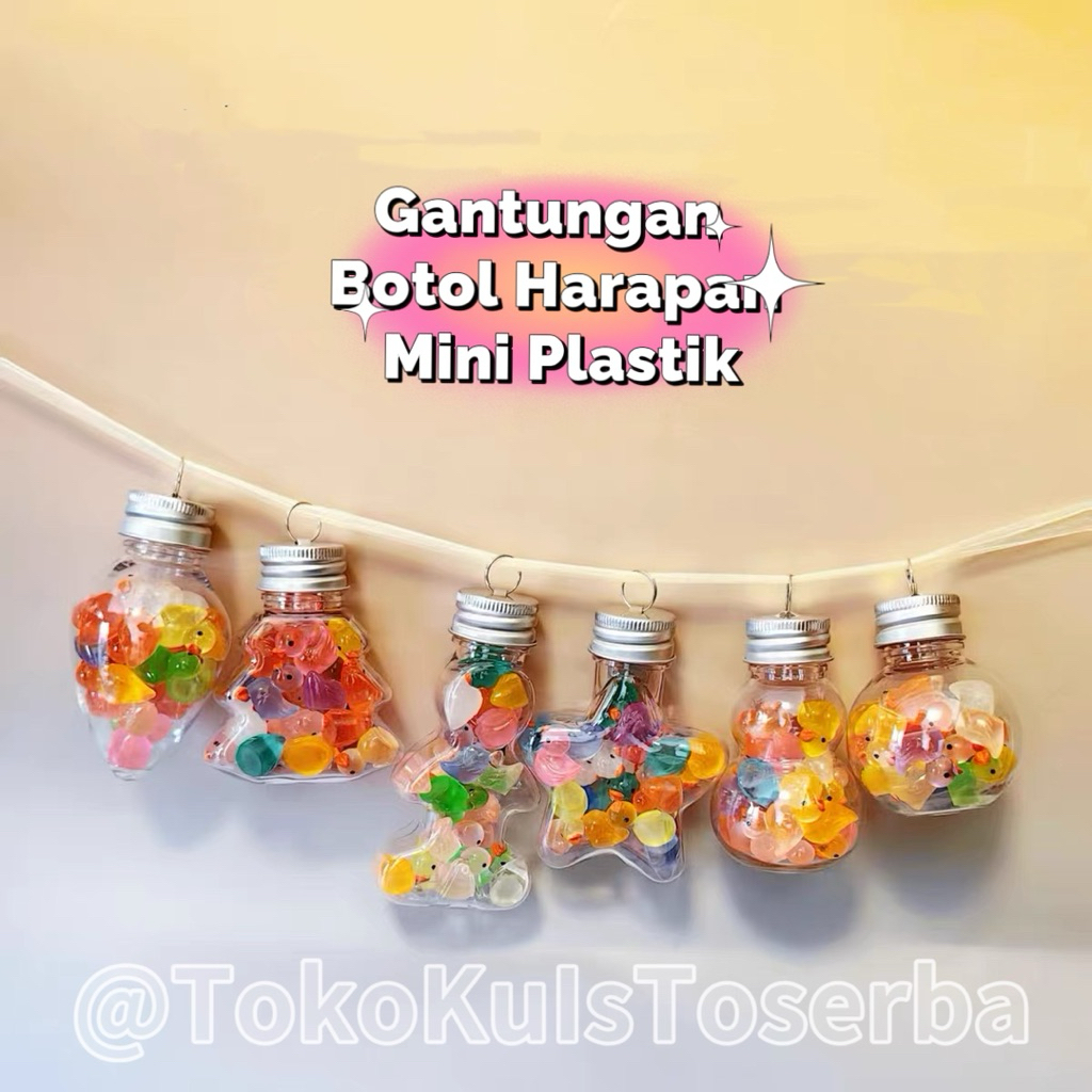 Grosir Botol Mini 50ml DIY Botol DIY Plastik 50ml