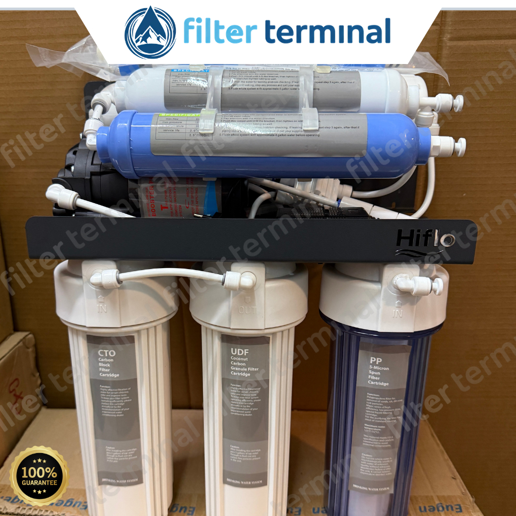 Mesin RO 100 Gpd Gantung / Mesin Filter Air Minum 100 Gpd / Mesin Reverse Osmosis (RO) 100 gpd Gantu