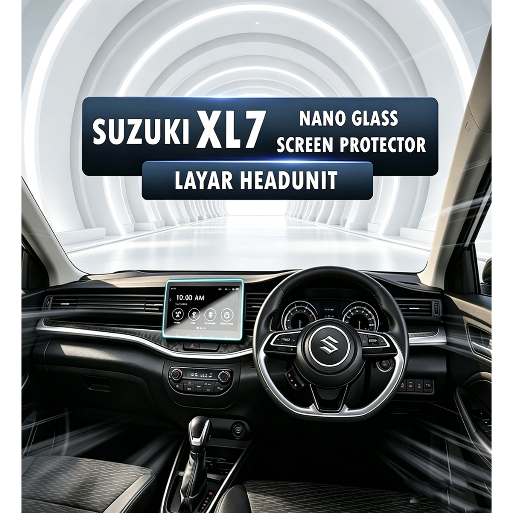 Luxevex tempered glass  Anti gores head unit suzuki XL 7 Headunit