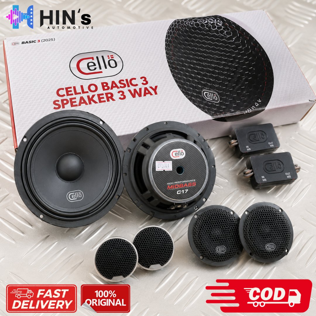SPEAKER 3 WAY CELLO BASIC 3