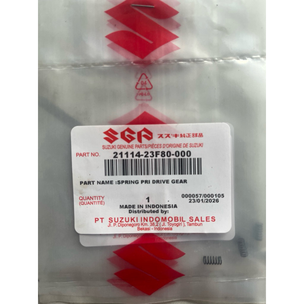 Per Gigi Primer Suzuki Shogun 125 FD FL SP Original SGP