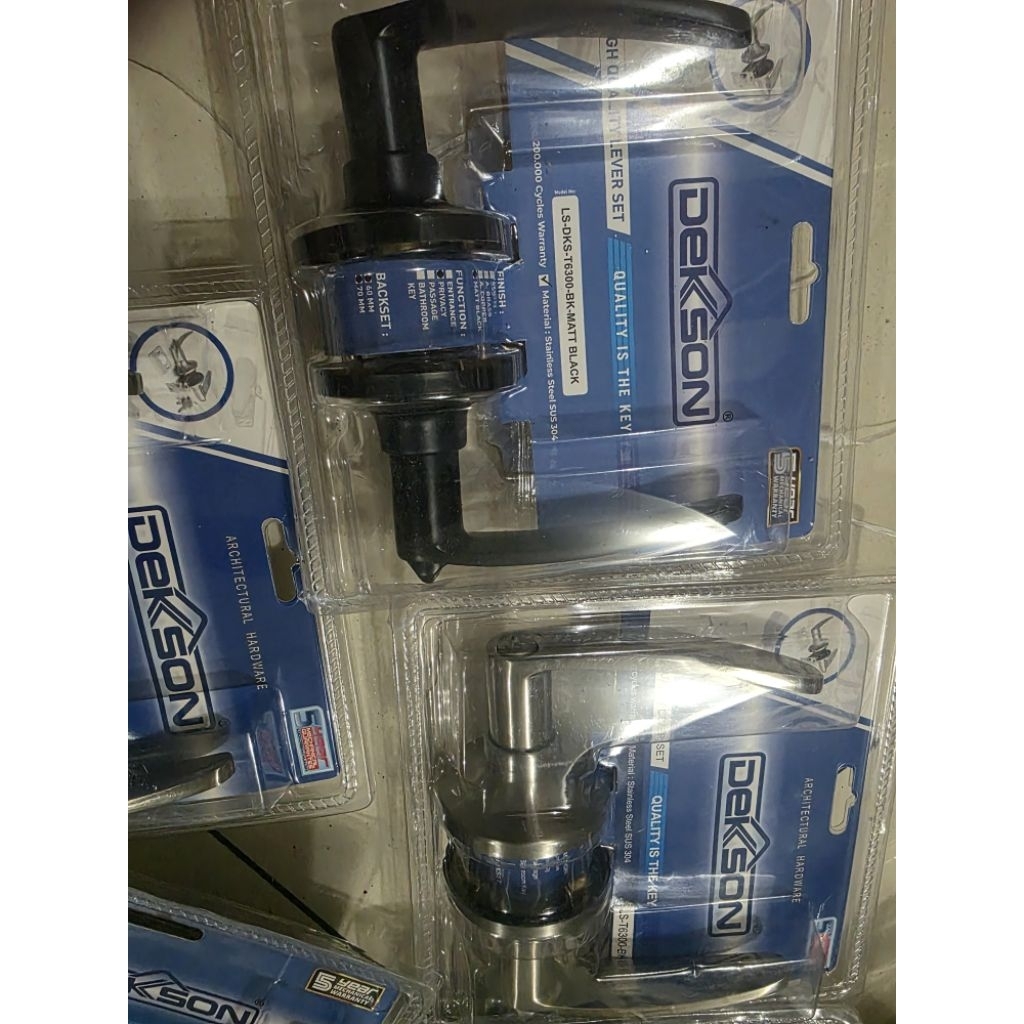 tubular lever set t6300 dekkson