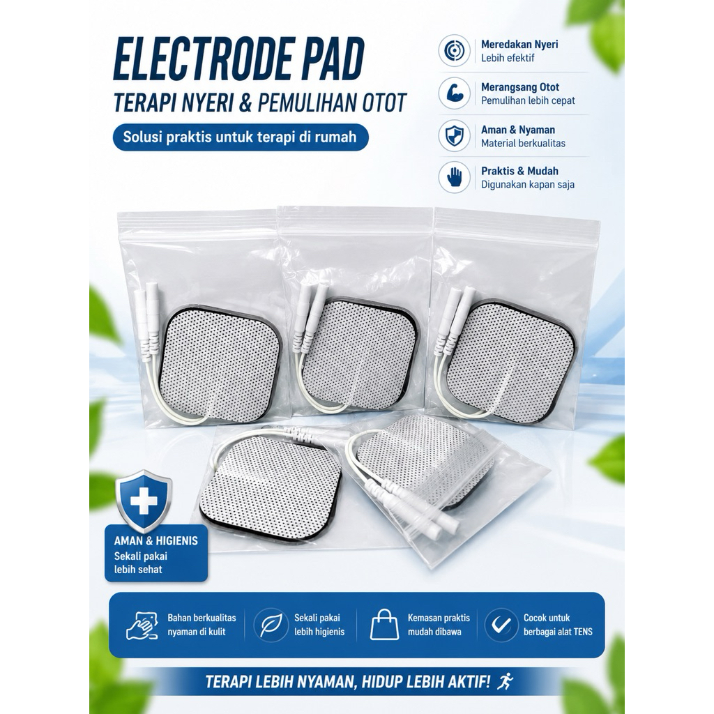 Pad tens fisioterapi / elektrode pad tens / alat fisioterapi