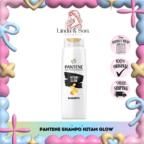 Pantene Sampo Hitam Glow Pro-V 290ml