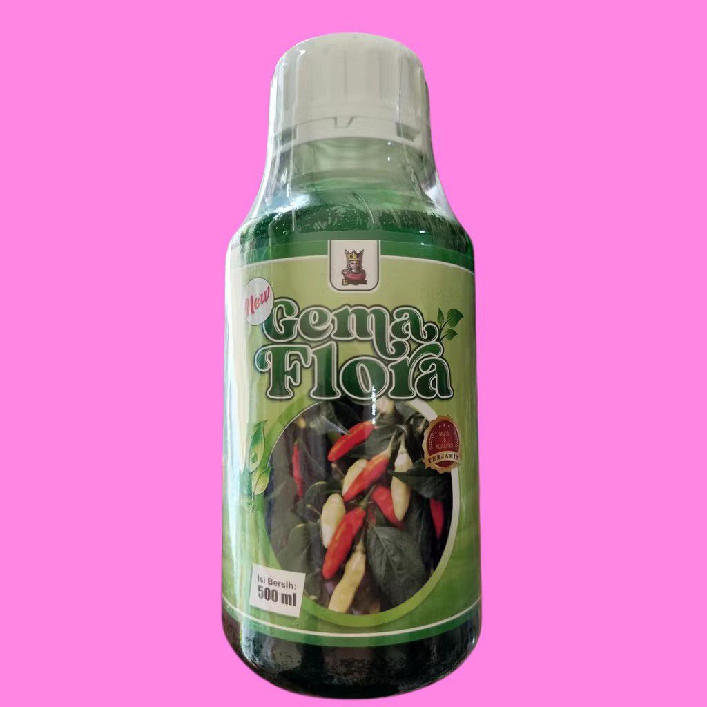 Pupuk Daun Cair Gema Flora - Masa Vegetatif, Pertumbuhan Tunas, Daun Sehat