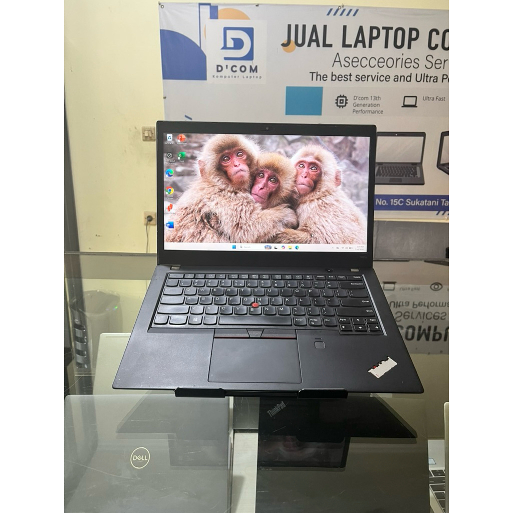 Lenovo Thinkpad T480s, Intel Core i7 8550U, RAM 8 GB, SSD 256 GB, VGA Intel UHD Graphics + NVIDIA Ge