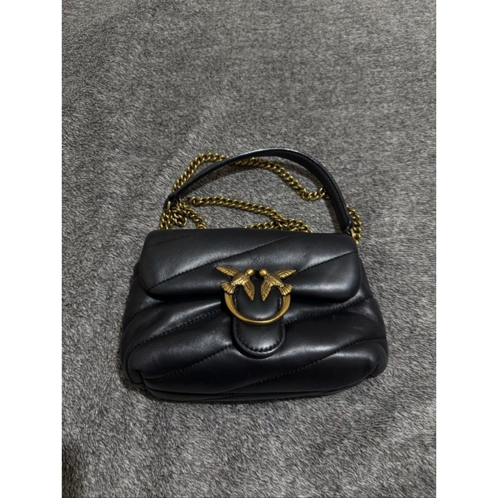Pinko Love Puff Baby Bag – Tas Selempang Wanita Premium - preloved