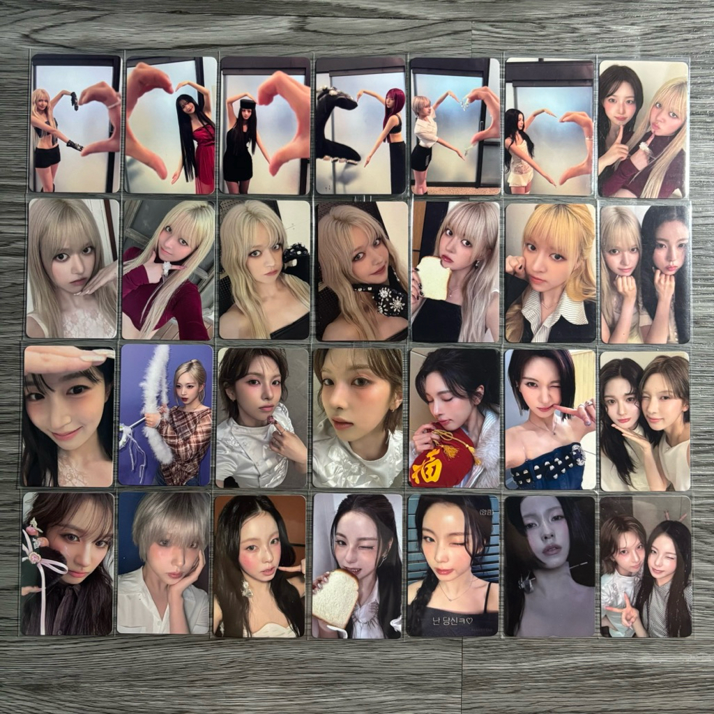 [READY] OFFICIAL NMIXX PHOTOCARD BLUE VALENTINE LILY HAEWON SULLYOON BAE JIWOO KYUJIN ALBUM POB