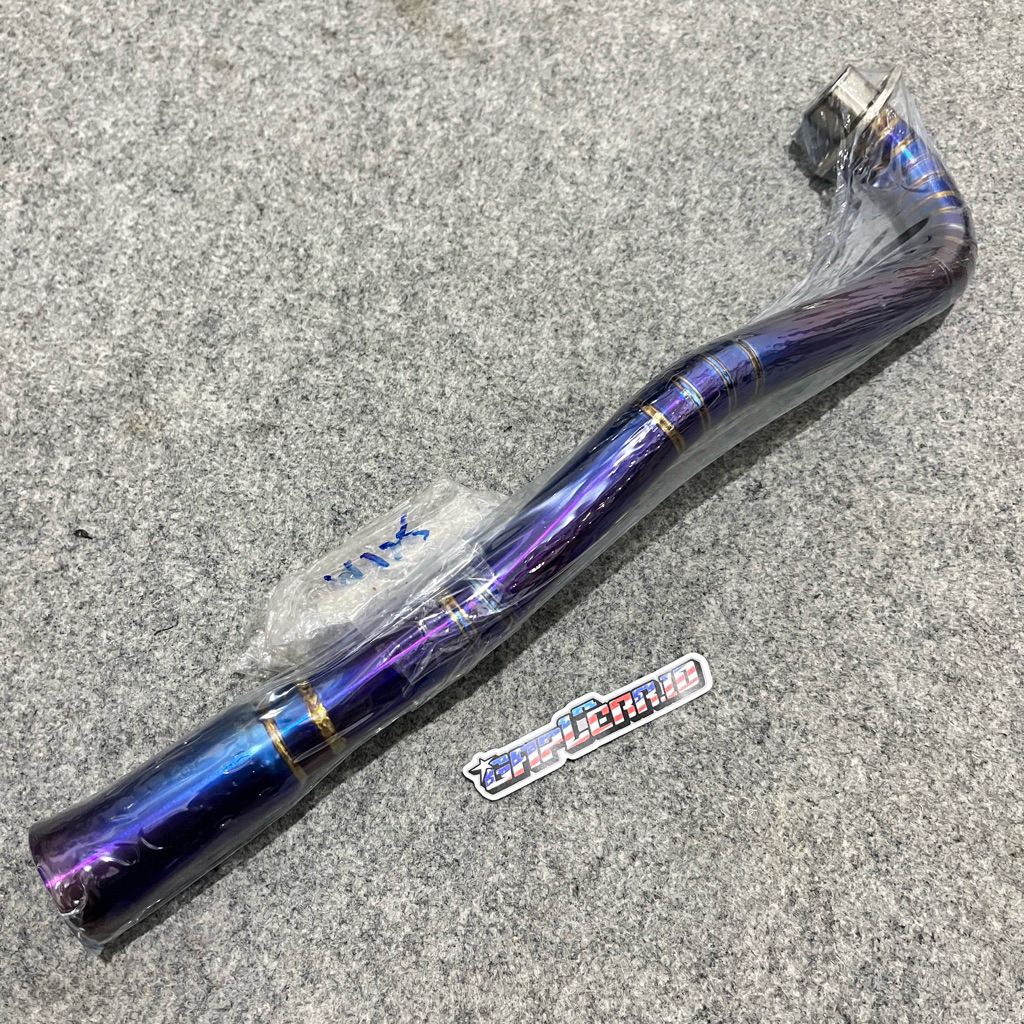 Leheran Titan Leheran Knalpot Titanium Wave 125 Supra 125 Karisma Kirana Original Thailand