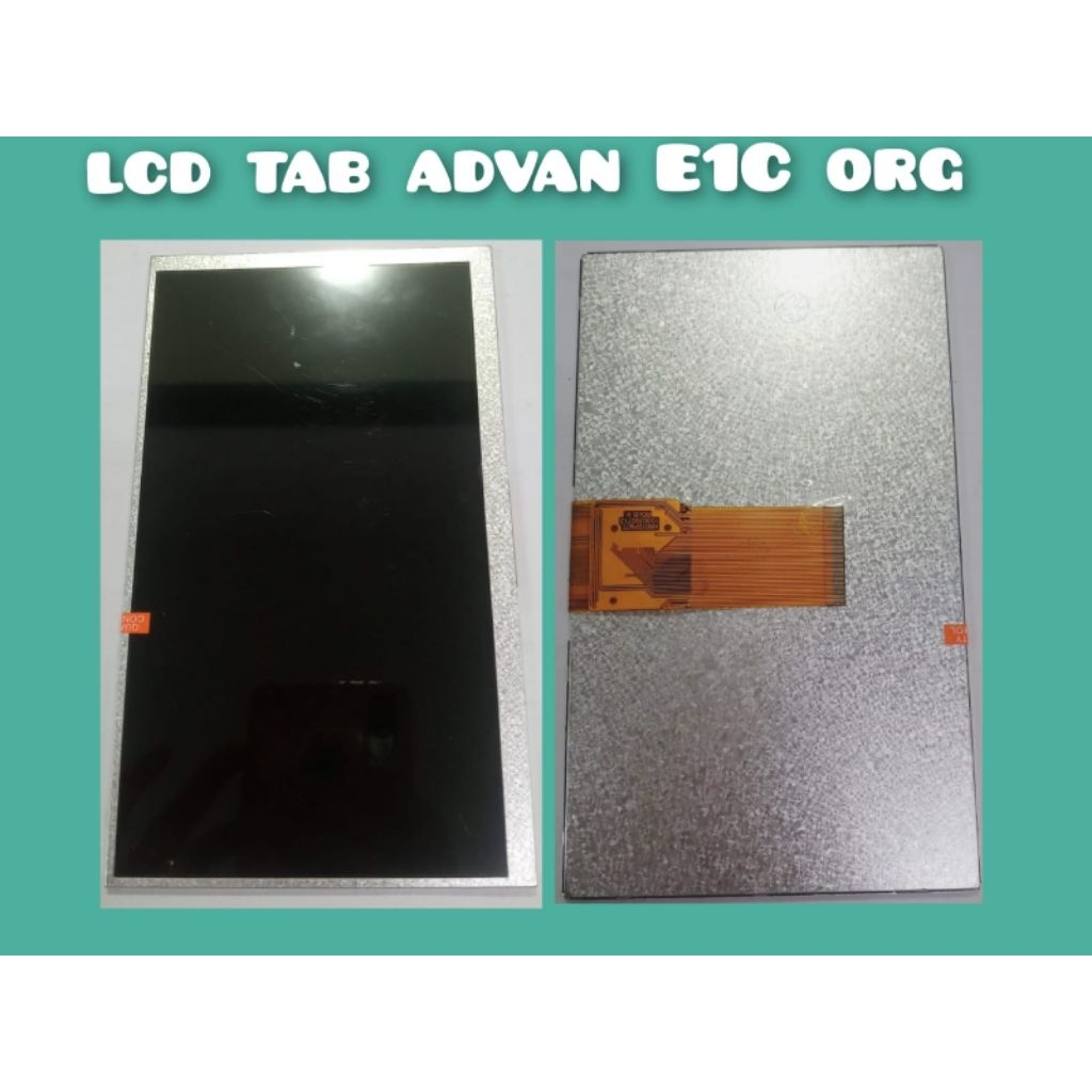 LCD ONLY TABLET ADVAN TAB E1C / I7A / X7 PLUS ORIGINAL