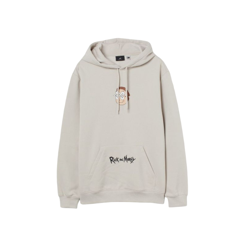 Hoodie HM Rick And Morty Beige