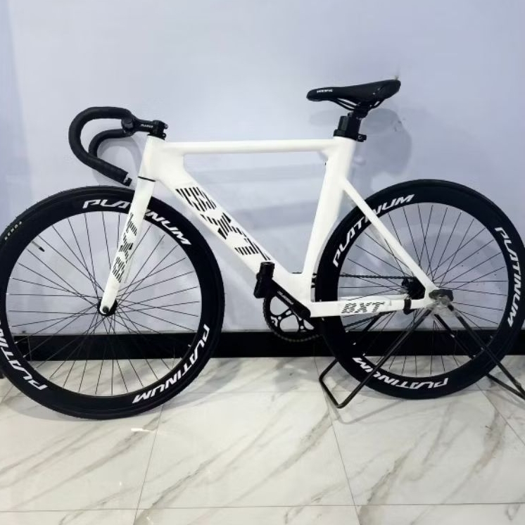Fixie BXT putih kuat, ringan, bisa request warna lain