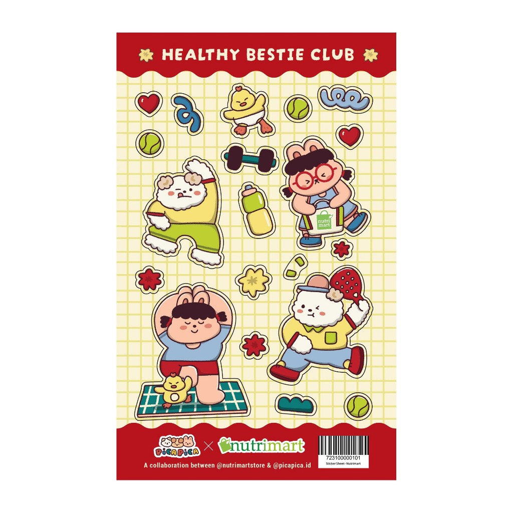 GIFT - Sticker Nutrimart x Pica Pica